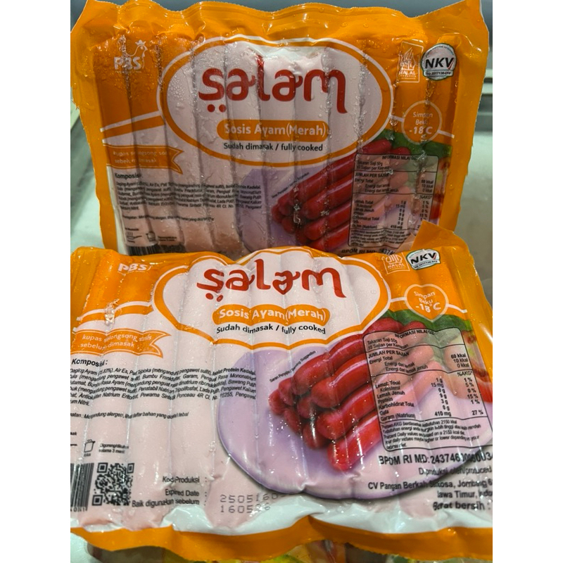 

Sosis Salam Ayam Merah 750 gram
