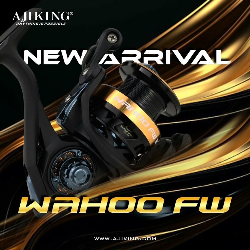 Reel AJIKING WAHOO FW 1000 2000 3000 4000 (power handle)