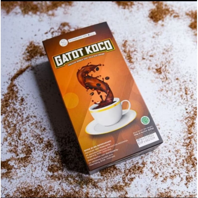

Gatot Koco 1 Box Isi 5 Sachet Kopi Gatot Koco Kopi Kuat Herbal