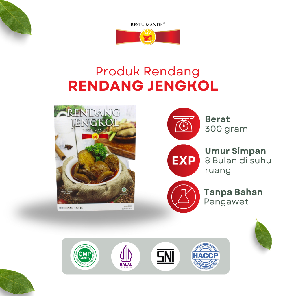 

Restu Mande Rendang Jengkol 300gr