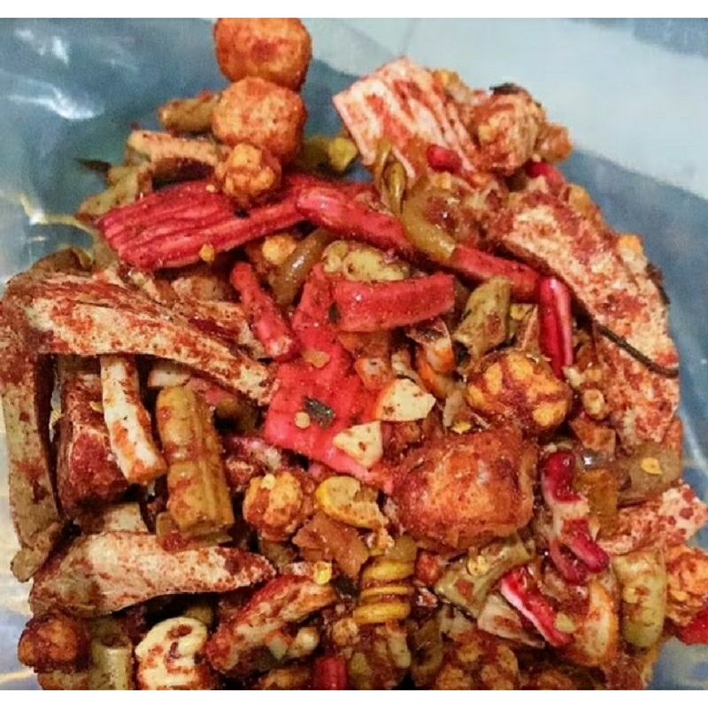 

500GR SEBRING SEBLAK KERUPUK GARING MIX PEDAS GURIH NIKMAT