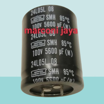 Capasitor Elco 5600 uf 100 v Nippon Chemicon kapasitor Elco 5600uf 100v Nippon chemicon