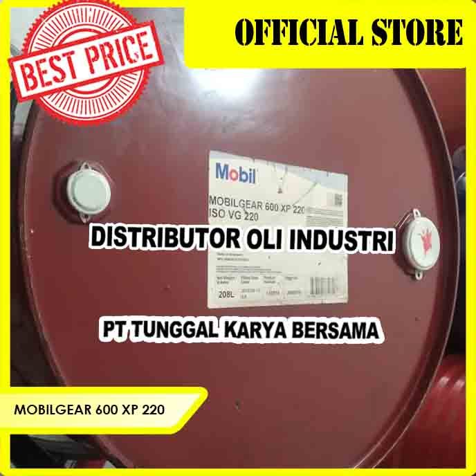 MOBILGEAR 600 XP 220 ( Original Exxon Mobil - 208 Liter )