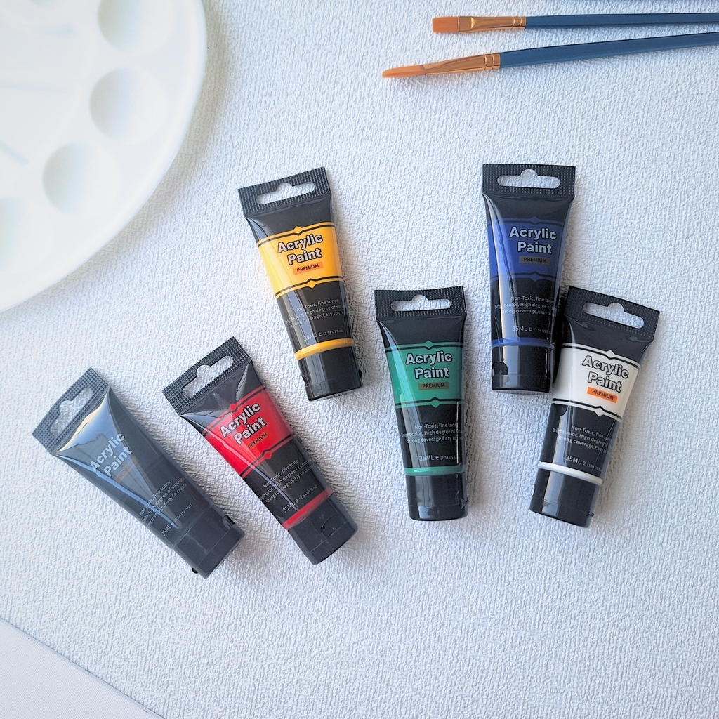 

Zumoo Acrylic Paint Premium Cat Akrilik 35 ml Warna Pekat Pilihan Warna Banyak