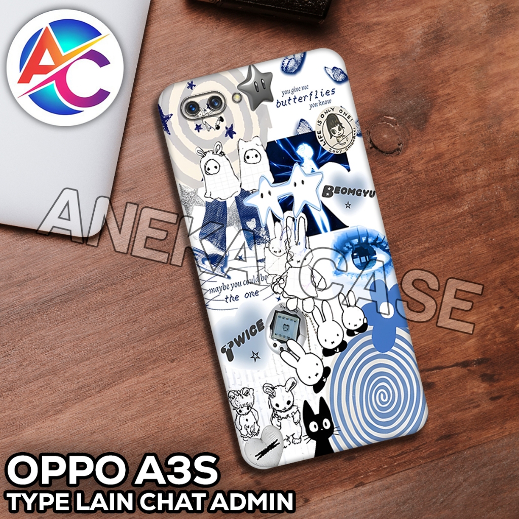 [AC46] [SOFTCASE PROCAMERA OPPO A3S] [MOTIF COWOK] [SOFCASE] [SOFT CASE] [SILICON]