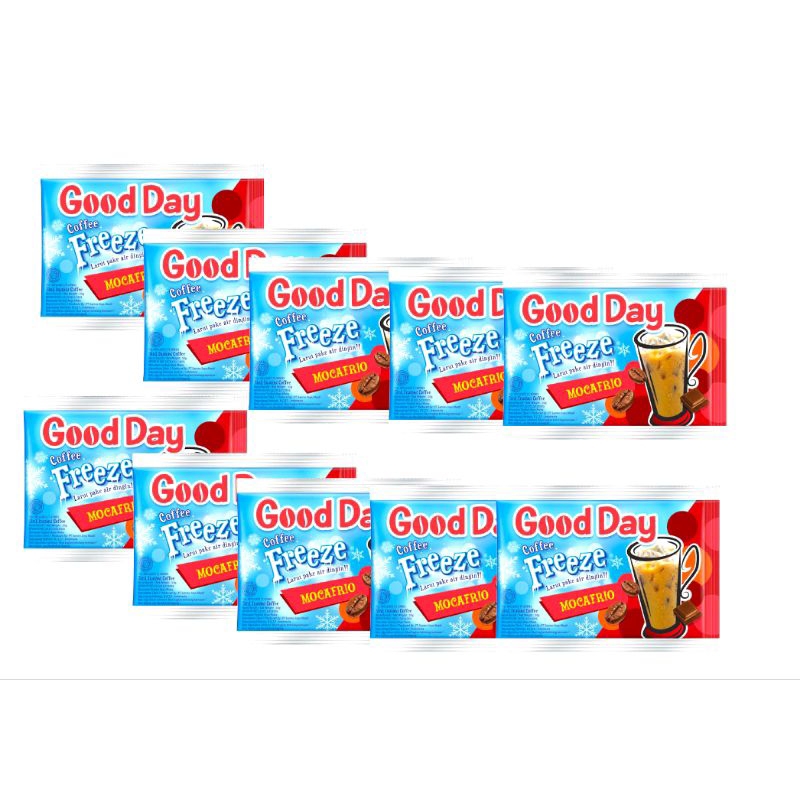 

Good Day Freeze mocafrio 30gr 1 renceng isi 10 pcs