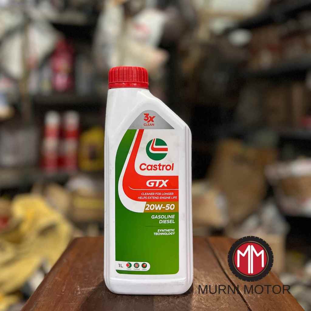 Castrol GTX 20W 50 1 L API SL / CF Oli Mesin Mobil