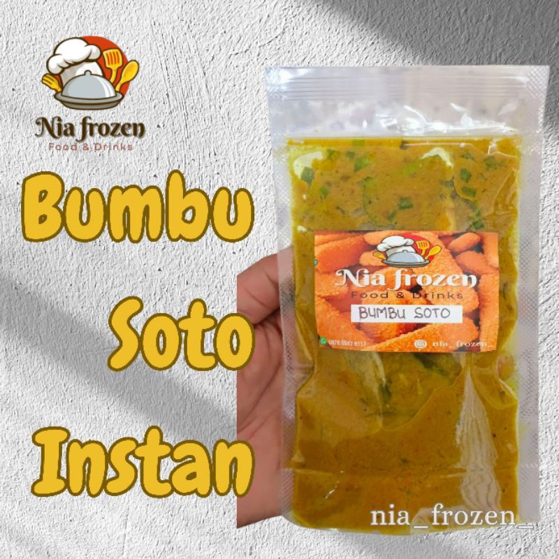 

bumbu basah soto instan sudah ditumis berat 150gr