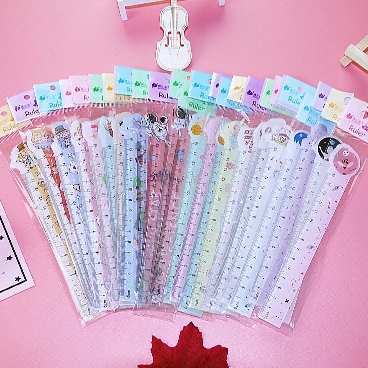 

Penggaris Lucu Penggaris Plastik Karakter 15 Cm