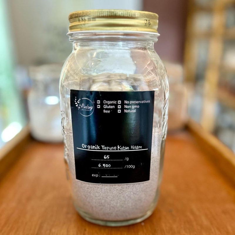 

Organic tepung ketan hitam 100 gram