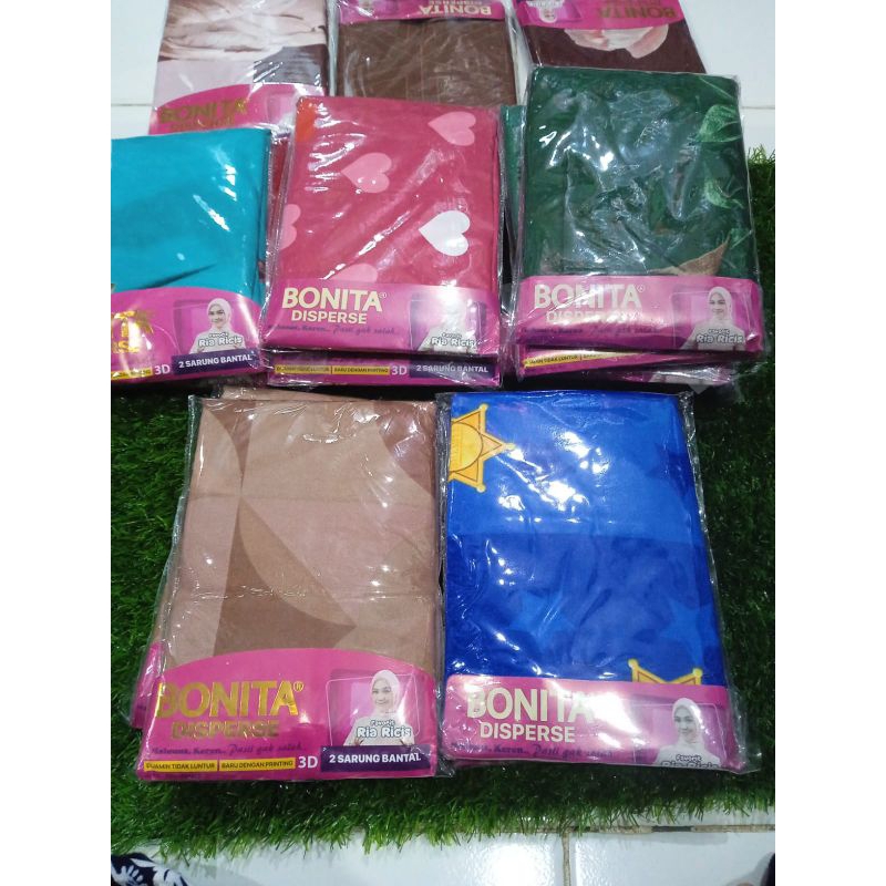 2 PCS Sarung Bantal Bonita