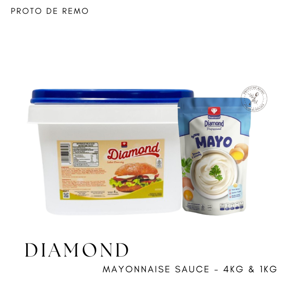 

Diamond Mayonnaise Mayonaise 4KG & 1KG