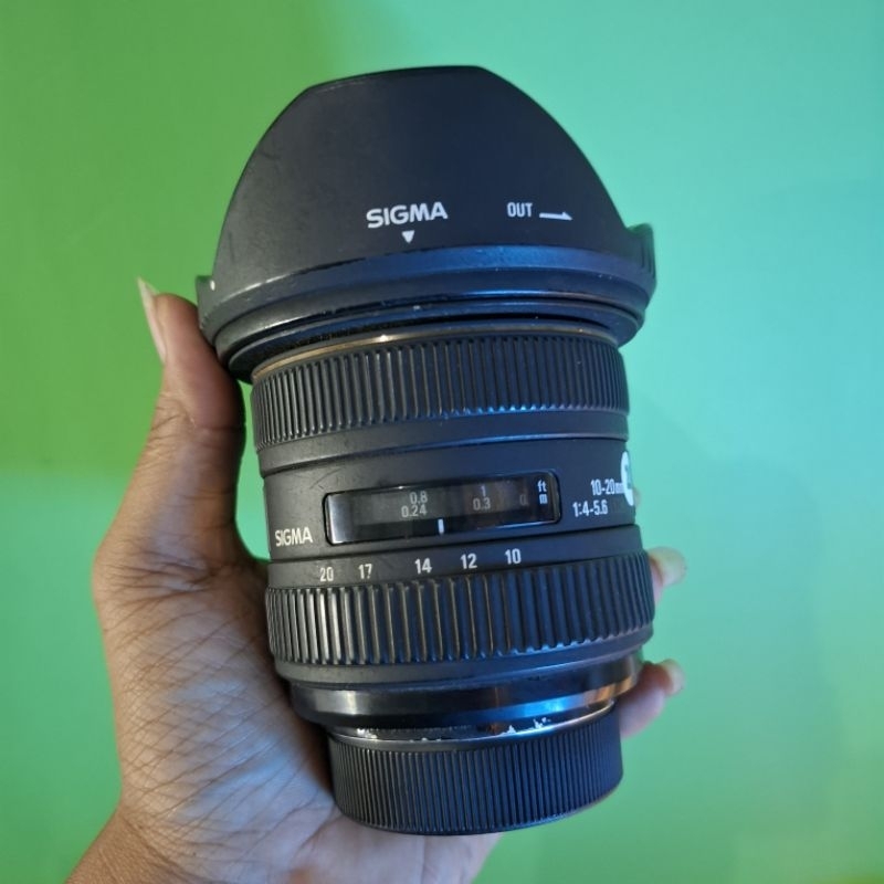 Lensa sigma 10-20mm for nikon / lensa wide nikon