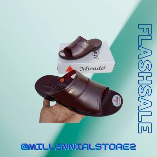 Sandal mirado kulit asli/sandal pria original/sandal pria kulit asli