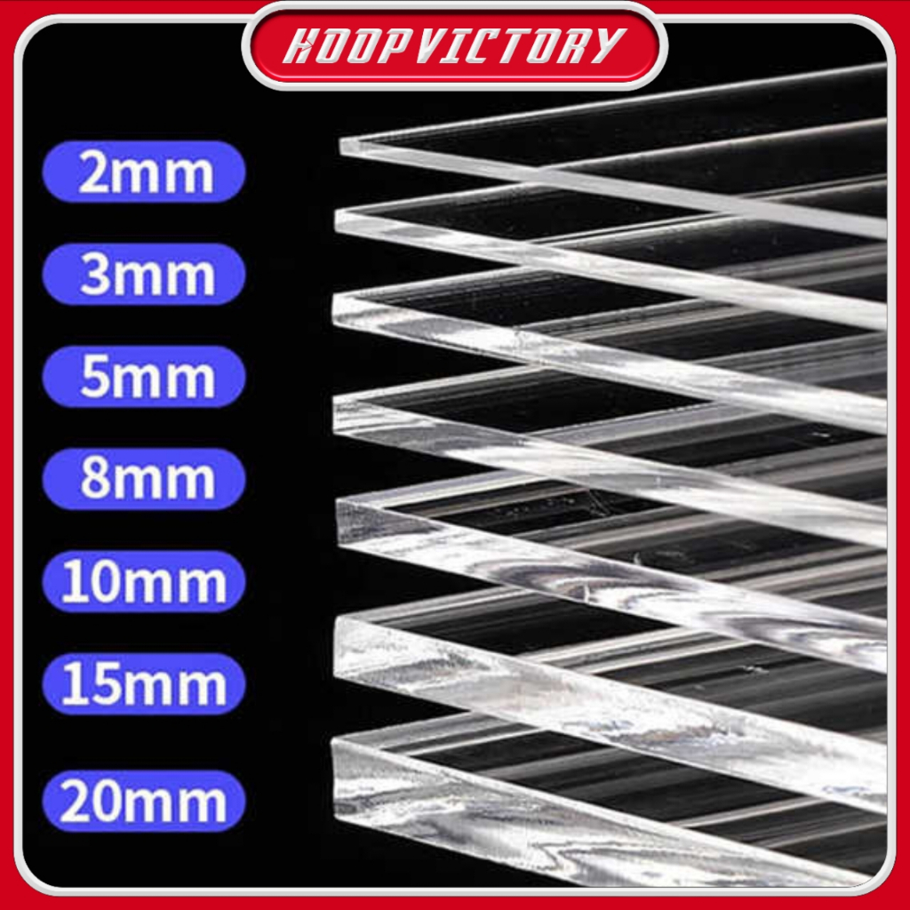 ACRYLIC bening custom cnc laser akrilik lembaran potong laser