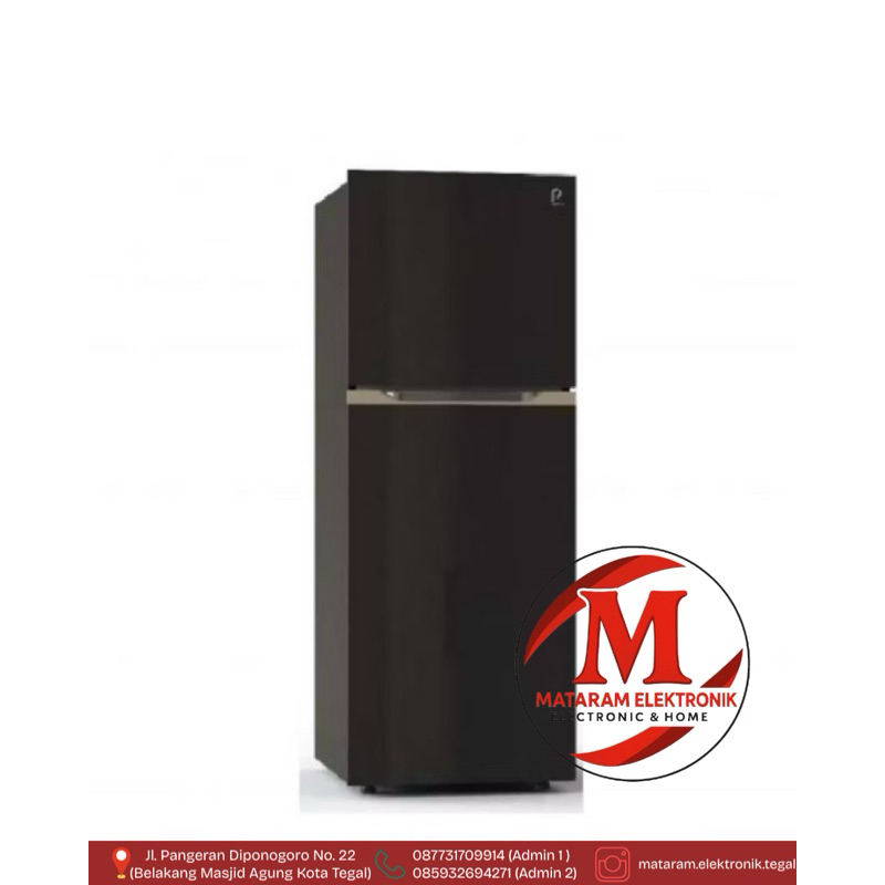 LEMARI ES 2 PINTU POLYTRON PRM 491X KULKAS POLYTRON PRM491Q INVERTER