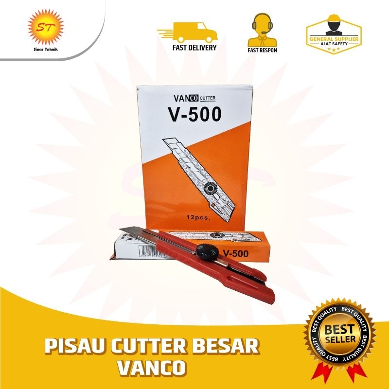 

Pisau Cutter Vanco V-500