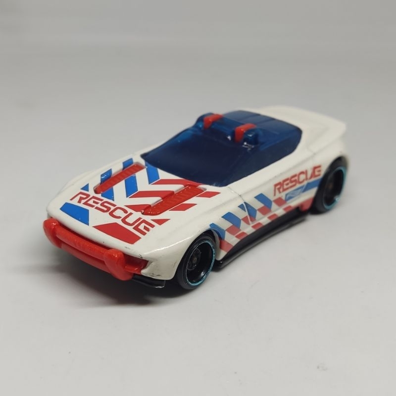 Hot Wheels Lose Alpha Pursuit Putih - HW RESCUE