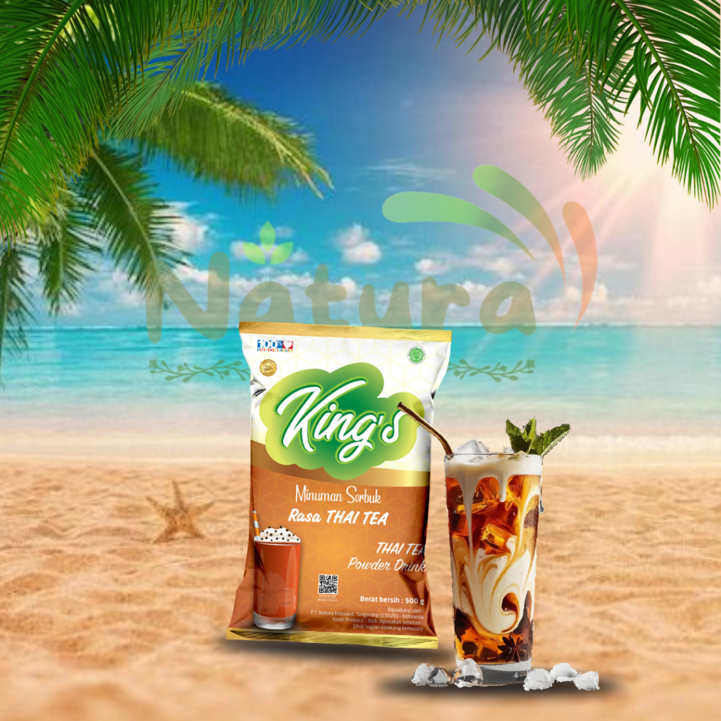 

King's Powder Drink Rasa Thai Tea