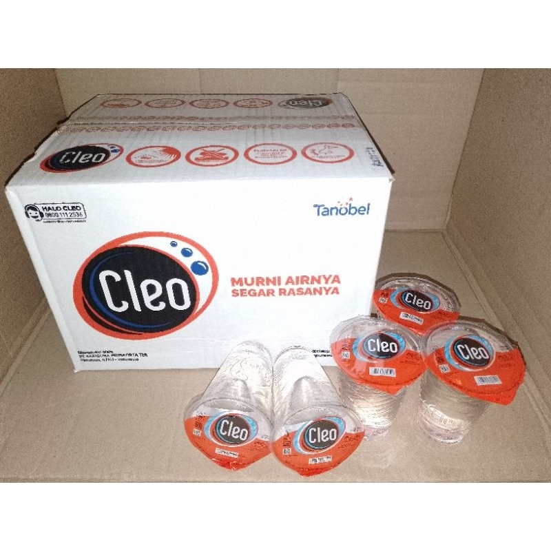 

CLEO Gelas 220 ml isi 40 cup KHUSUS INSTAN SURABAYA
