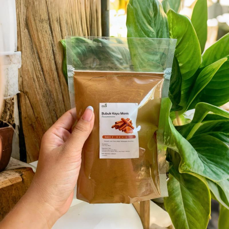 

ISVB - 250 gram Bubuk Serbuk Kayu Manis Powder Bumbu Masak Khas Nusantara 100% Murni