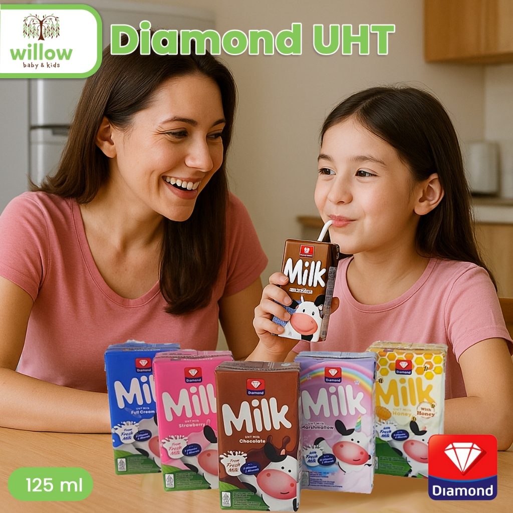 

Minuman Susu Kemasan - Diamond UHT 125Ml
