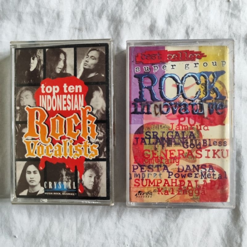 kaset rock indonesia/kaset rock kompilasi