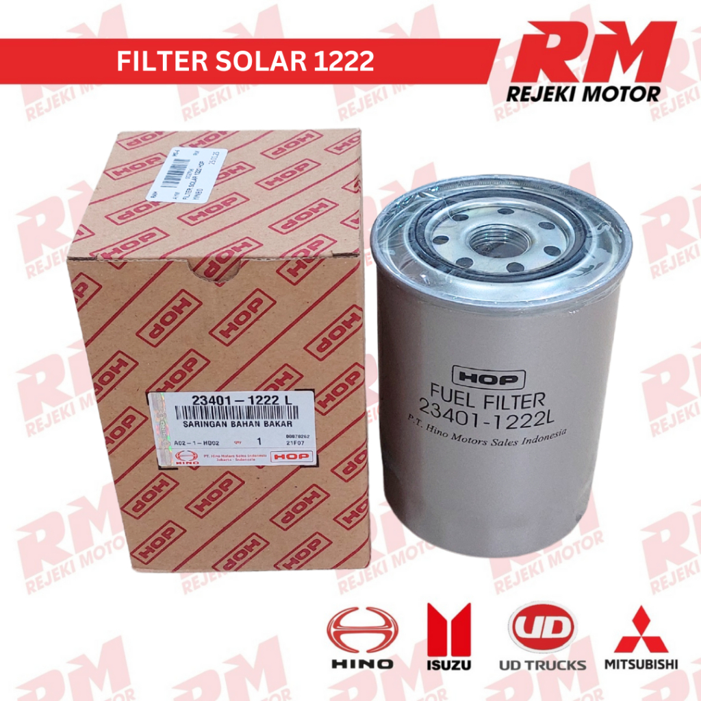 Filter Solar Atas Hino FM 320 23401-1222L Original HOP