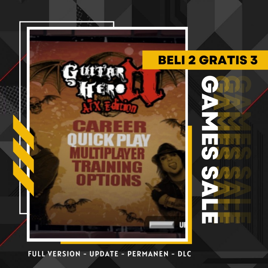 GUITAR HERO AVENGED SEVENFOLD - GAME PC - GAME LAPTOP - PC GAMES