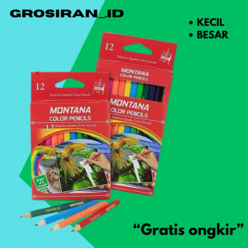 

Pensil Warna MONTANA Isi 12 Warna
