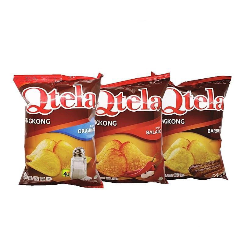 

Qtela Singkong BBQ Cemilan Keripik 185 gr