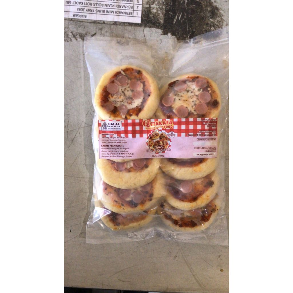 

PIZZA MINI MOZARELLA ISI 10PCS