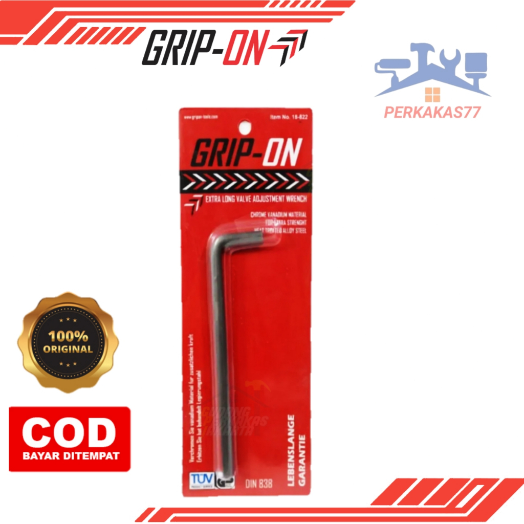 Grip- On Kunci L Stelan klep kunci stel klep