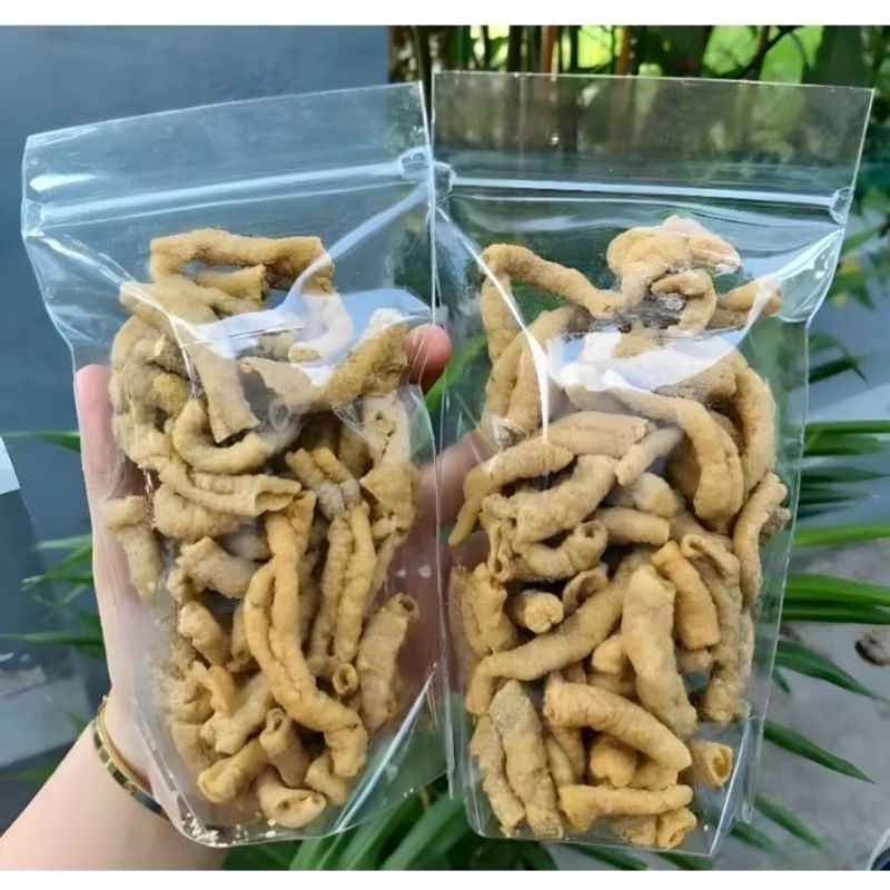 

Keripik usus gentong asli kriuk 60g asli gentong
