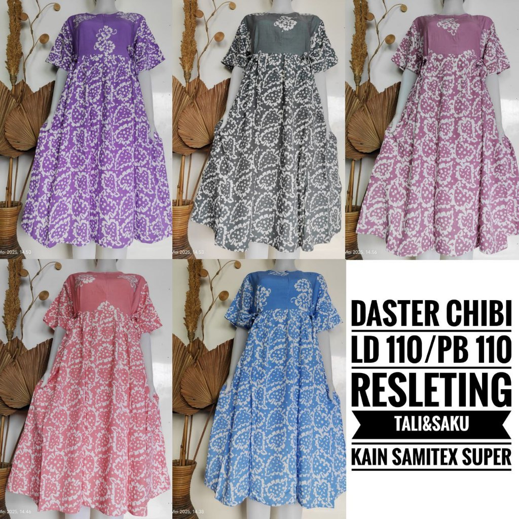 Daster Chibi BEST SELLER  #Bumil #Busui #BatikModern #Terbaru #Viral #Adem #Jumbo #Bajutidur #BajuSa