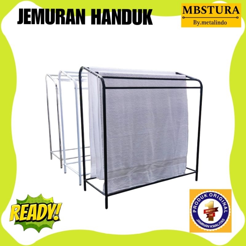 Jemuran Handuk Stainless Jemuran Handuk 5 Palang Rak Handuk Minimalis