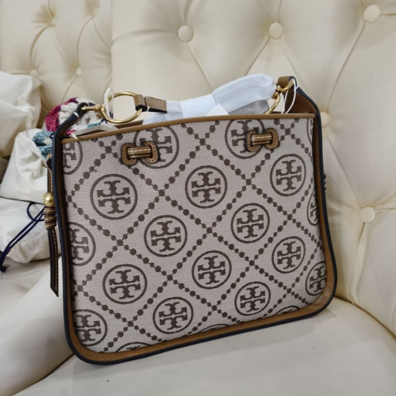 tory burch T monogram bell bag