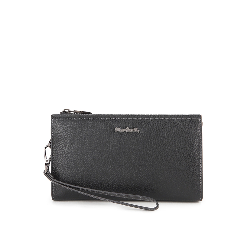 Pierre Cardin Clutch Handbag Tas Tangan Pria Kulit Hitam 0112831901BLA-Black