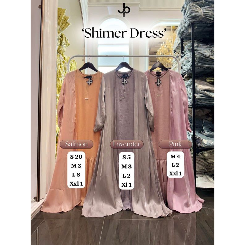 SHIMER DRESS JOURNEY gamis inner outer jp