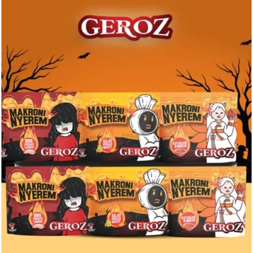 

jt"Geroz - Makroni Nyerem Bundling 6 Rasa Pedas