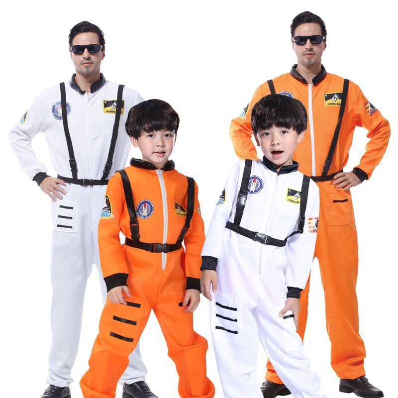 kostum seragam astronot anak dan dewasa / pakaian profesi luar angkasa