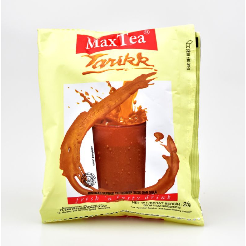 

Max Tea Tarik Isi 5 Sachet – Teh Tarik Instan Nikmat & Creamy | Minuman Hangat & Dingin