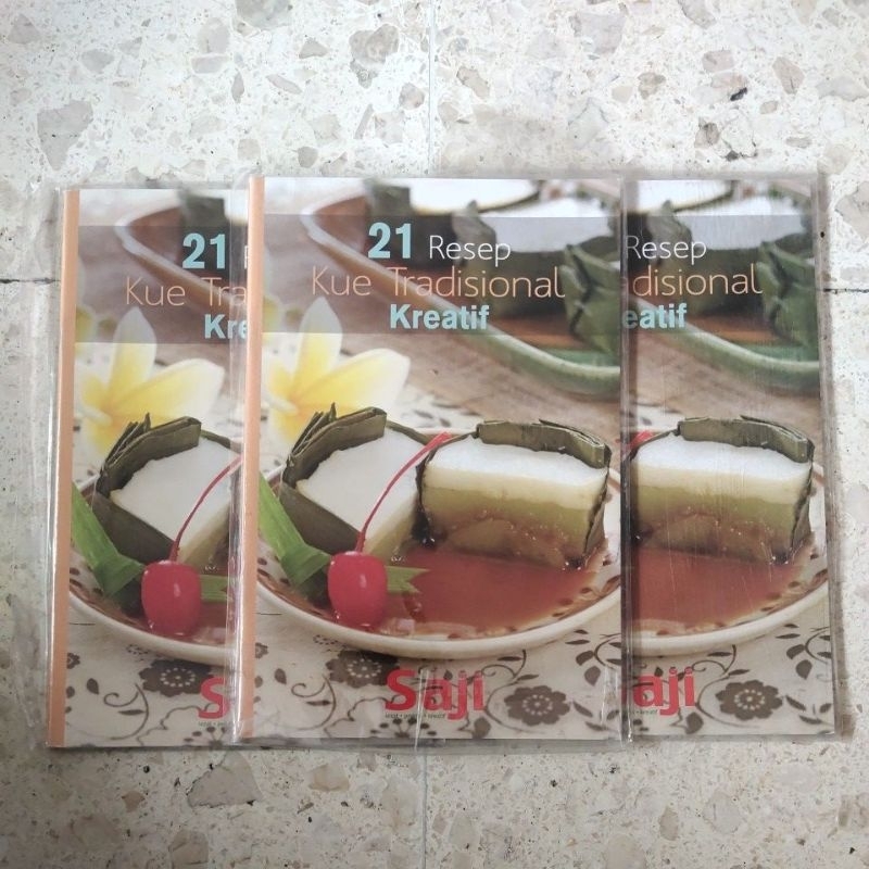 BUKU RESEP MASAKAN / CAKE / PUDING / 21 RESEP KUE TRADISINIONAL KREATIF / PRODUK ASLI ORIGINAL