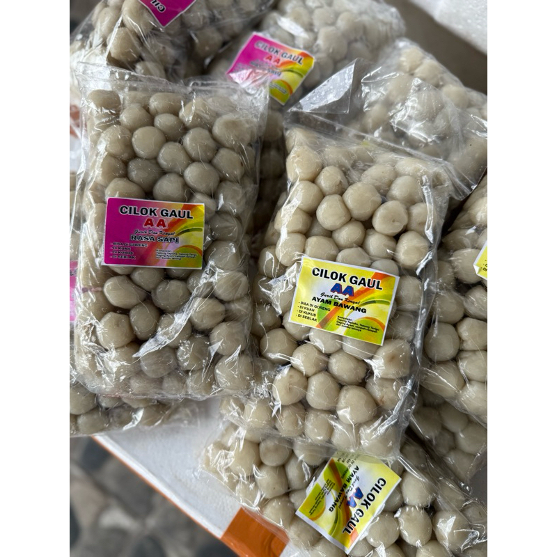 

Cilok Gaul AA (Cocok Buat Bakso Aci/Cilok) Isi 100 Butir