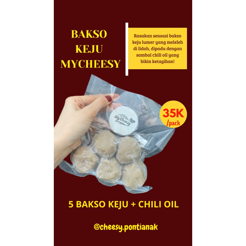 

Bakso Keju Lumer MyCheesy