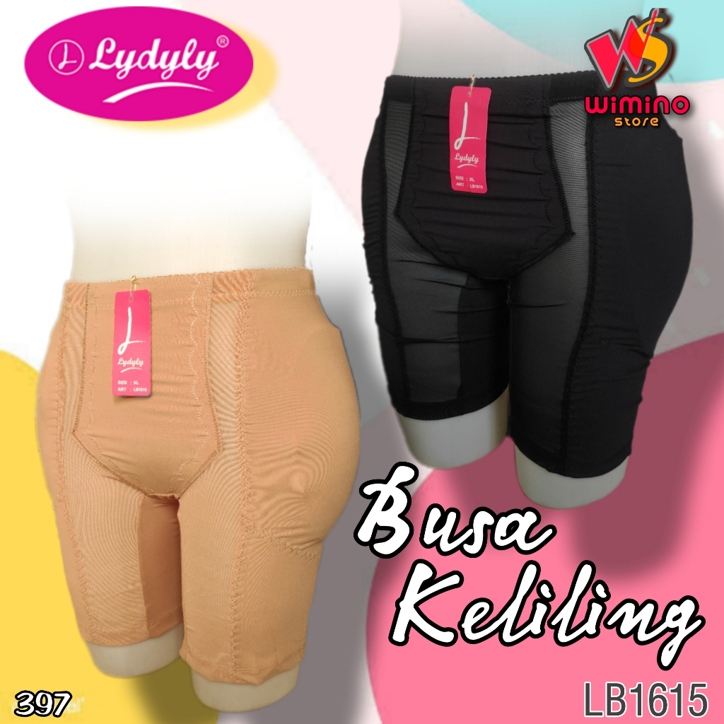 M397 Lydyly Celana Dalam Wanita Bokong Dan Pinggul Busa Size M L Xl ( Bb 35 - 55 )