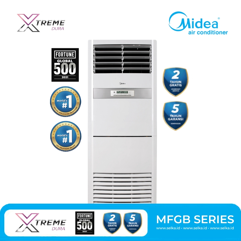 MIDEA MFGB2-18CRN1 AC FLOOR STANDING 2 PK STANDARD