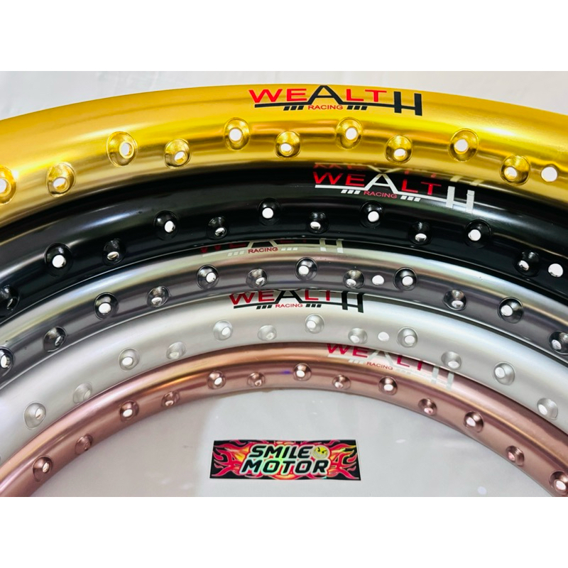 ALLOY VELG JARI RUJI WEALTH MODEL U SHAPE RING 18 160x18 140x18