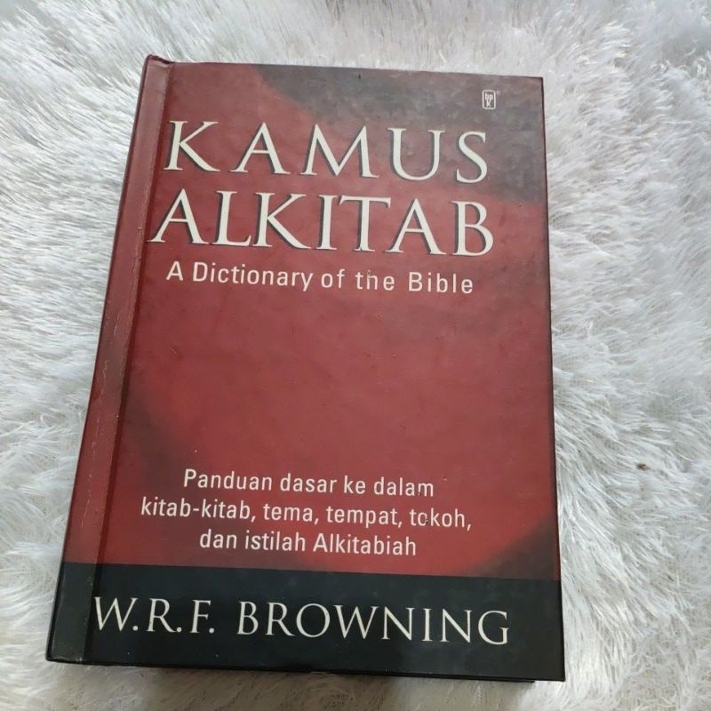 Buku KAMUS ALKITAB - W.R.F BROWNING  Original Preloved