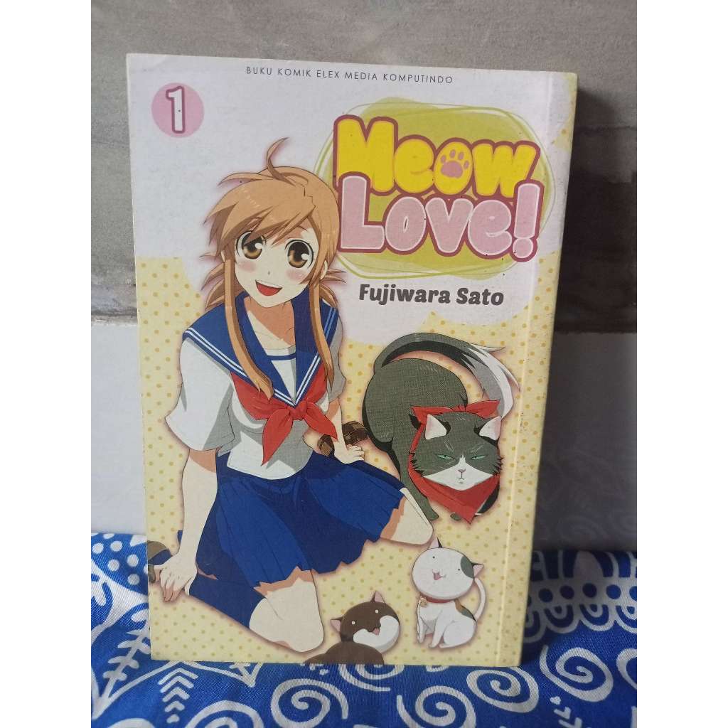 Komik Meow Love Vol 01 Original Elex